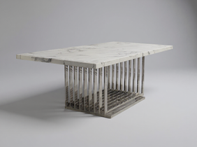 Luson Dining Table E-Marble Top