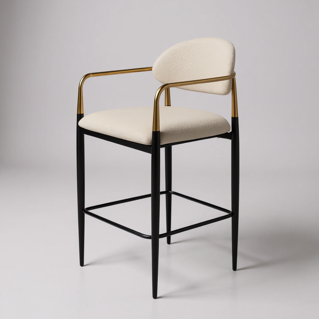 Matilda Boucle Bar Chair
