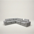 Load image into Gallery viewer, Gaston Fabric Corner Sofa Set
