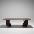 Load image into Gallery viewer, Dino Walnut Dining Table
