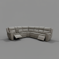 Load image into Gallery viewer, Blanco Corner Motion Sofa Set
