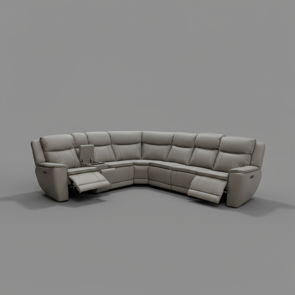 Blanco Corner Motion Sofa Set