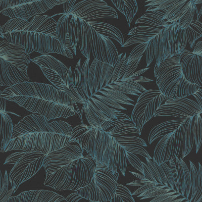 Wallpaper Night Garden-Moonlight