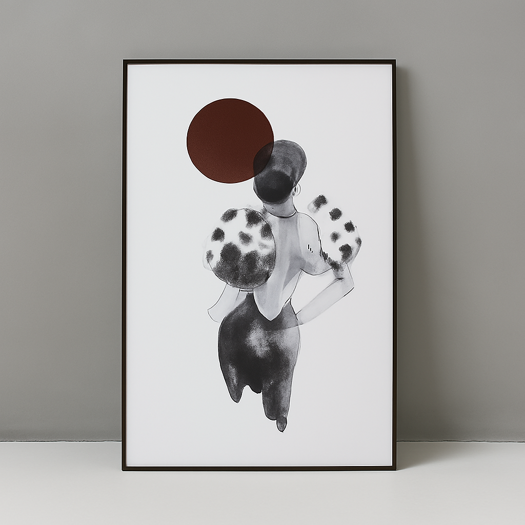 Wall Art Lty-21090141 Al002 Blk 80X120