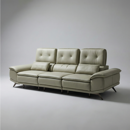 Estella Full Leather Electric Motion Sofa