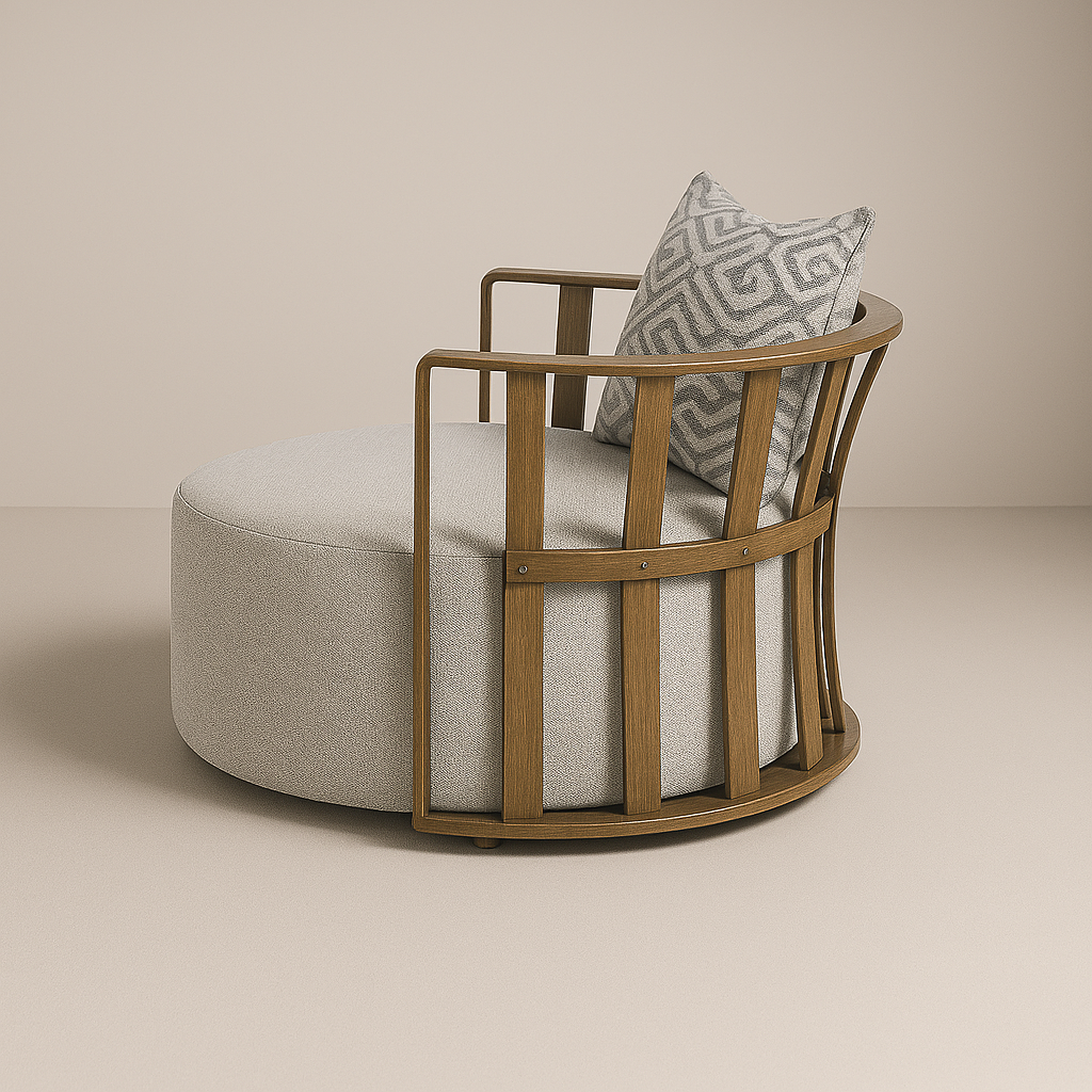 Saturn Outdoor Single Sofa 2087S