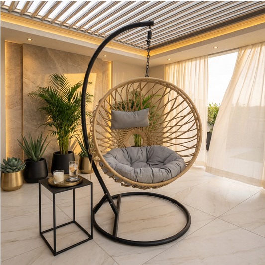 Barbosa Hanging Chair Rattan