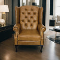 Load image into Gallery viewer, Chesterfield Wingback Full Leather
