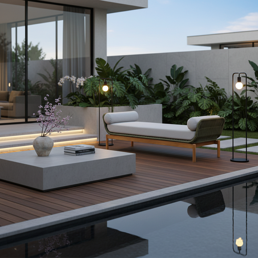 Dominic Outdoor Lounge Bench Hl-Es2450005