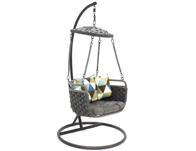 Nesta Swing Rh-51 Grey Basket, Black Frame