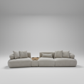 Load and play video in Gallery viewer, Sergio Fabric Sofa
