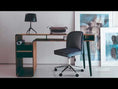 Load and play video in Gallery viewer, Velvet Office Chair
