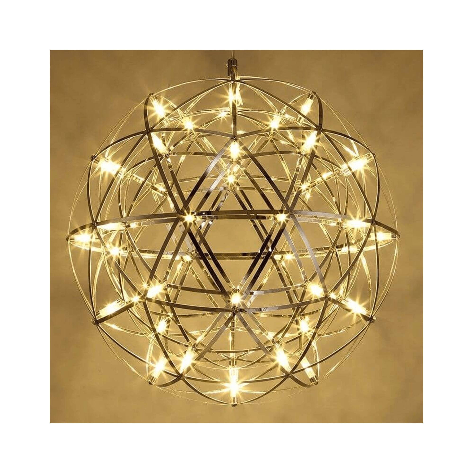 Chandelier S-Ball 500Mm Gold