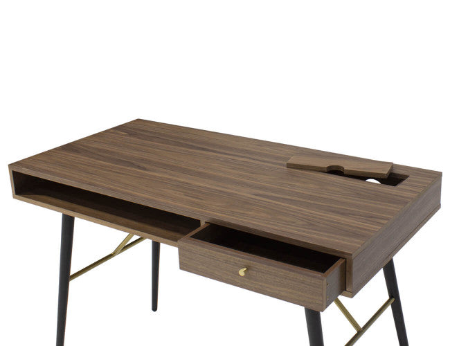 Tybalt J3496  Study Desk Walnut